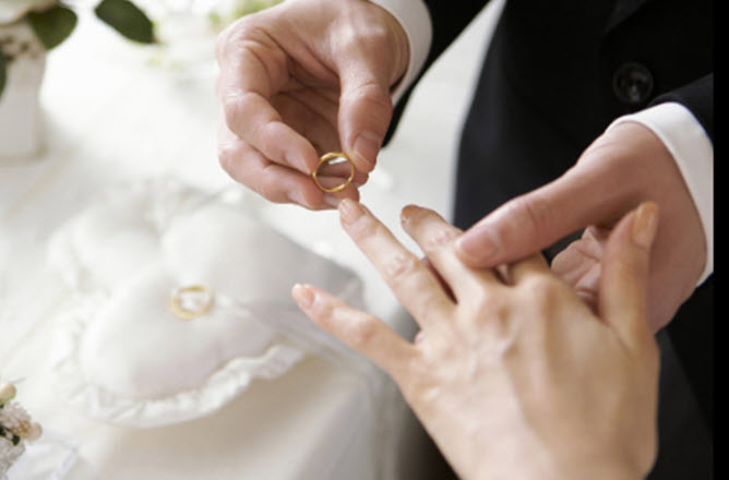 Các vùng nhân tướng gợi ý sự hòa hợp trong hôn nhân - minh họa