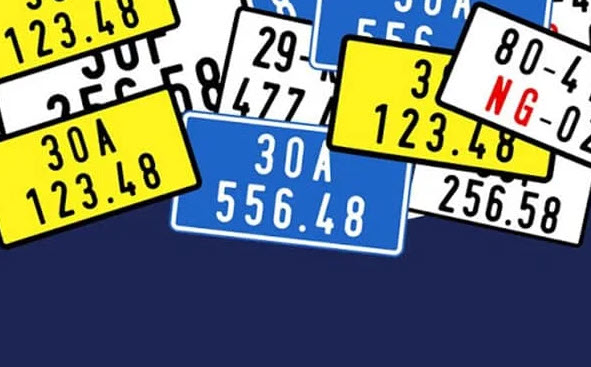 Minh họa cách luận vui ý nghĩa biển số xe máy theo quan niệm dân gian