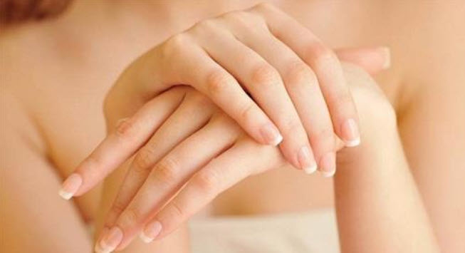 Minh họa vị trí gò – đường phụ khi xem chỉ tay nữ