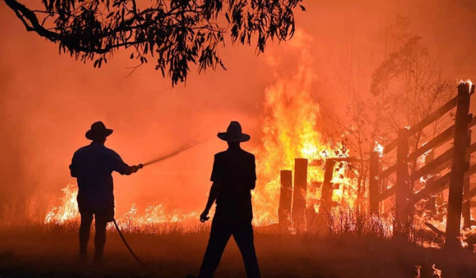 nằm mơ thấy nhà cháy