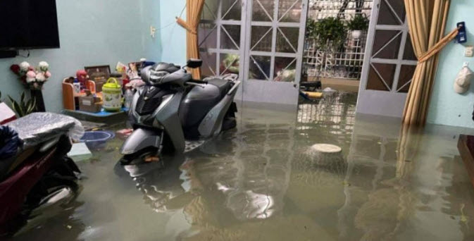 nằm mơ thấy nước trong nhà